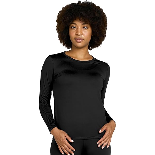 Womens Mock Neck Compression Fit Auqa Fast Dry Long Sleeve Shirt